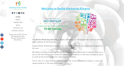 Desktop Screenshot of marketingonlinealicante.net